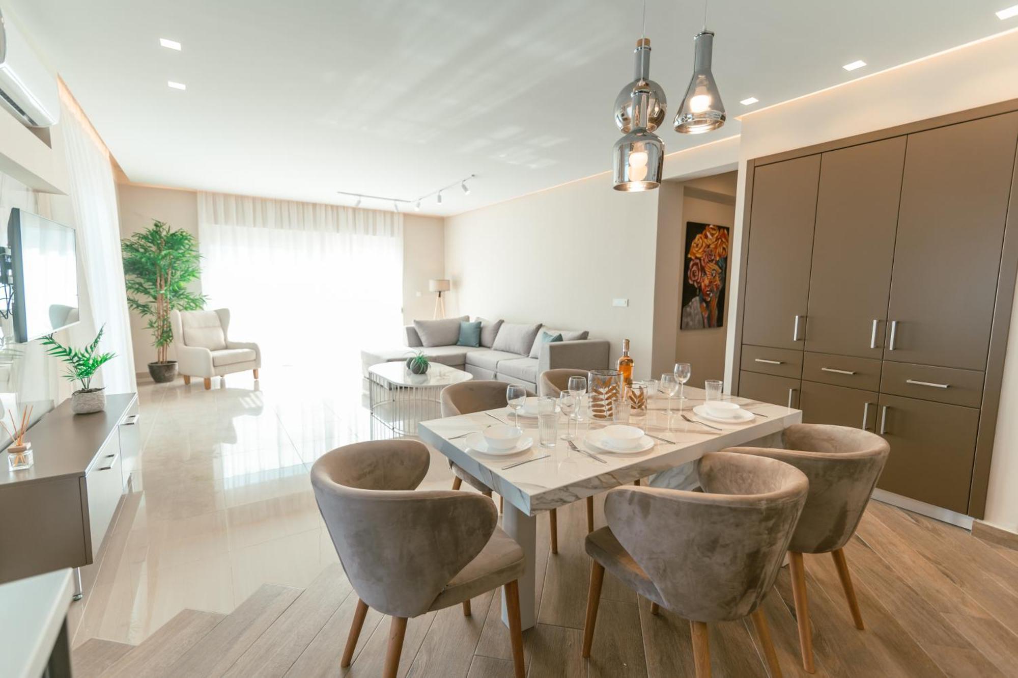 Brand New Elegant Suite Platánion Exterior foto